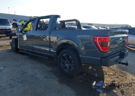 2021 Ford F-150 Xlt z USA, uszkodzony, nr VIN 1FTEW1C50MFC46132